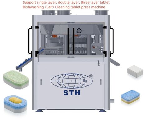 Китай TIANHE ZPW800 37 Stations Rotary Tablet Press Machine with 200KN Max Main Pressure and 33300 pcs/h Capacity поставщик