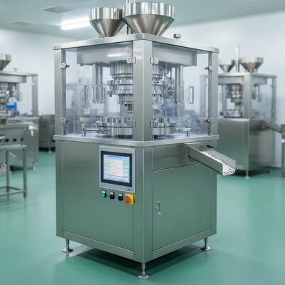 Китай ZP45A PLC HMI с сенсорным экраном автоматическая таблеточная пресс-машина с 45-станционной высокоскоростной вращающейся башней и максимальной силой сжатия 100KN поставщик