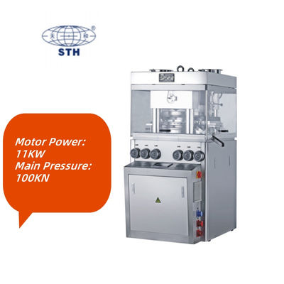 GZP55 High Speed Rotary Tablet Press Machine with 100kN Main Pressure 20kN Pre-Pressure and 396000PCS/H Production Capacity поставщик