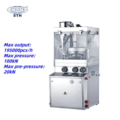 50 Stations High Capacity Rotary Tablet Press with 195000 PCS/H Output and 24h Online Support поставщик
