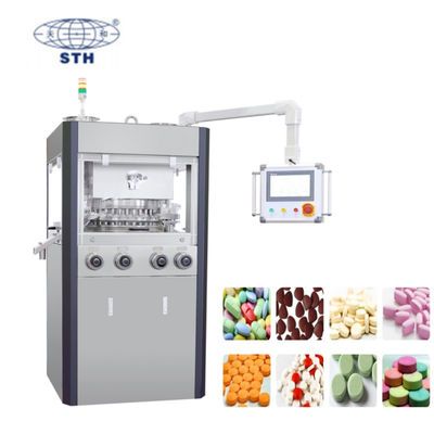 25mm Tablet Automatic Rotary Tablet Press Machine with 100kN Pressure and 40r/min Turret Speed поставщик