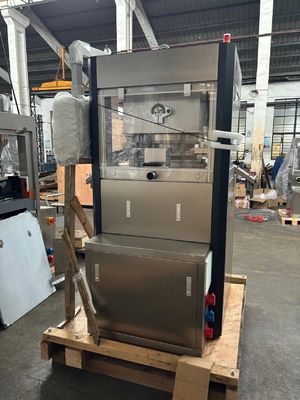 25mm Tablet Automatic Rotary Tablet Press Machine with 100kN Pressure and 40r/min Turret Speed поставщик