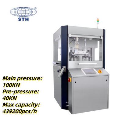 GMP 21 CFR Part 11 High Speed Tablet Press with 61 Stations and 439200 PCS/H Capacity for Pharmaceutical Industry поставщик