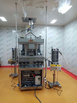 High Speed Rotary Tablet Press with 355200 PCS/H Capacity, 20kN Pre-Pressure and 37 Stations for Pharmaceutical Production поставщик