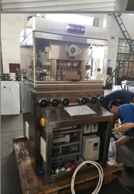 High Speed Rotary Tablet Press with 355200 PCS/H Capacity, 20kN Pre-Pressure and 37 Stations for Pharmaceutical Production поставщик
