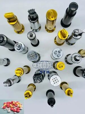 Индивидуальные круглые овальные пуансоны и матрицы для таблеточных прессов, оснастка EU/ZP для таблеточных прессовальных машин поставщик