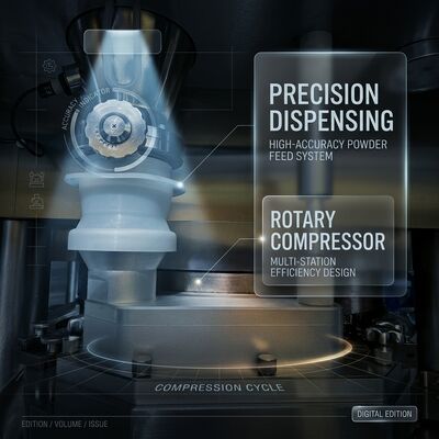 Speed Tablet Press Machine GZPK-45/55 Automatic Tablet Weight Control High-Speed Rotary Press D B Tooling поставщик